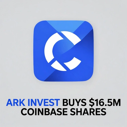 Ark Invest's Major Move: $16.5 Million Coinbase Stock Buy Signals Crypto Optimism