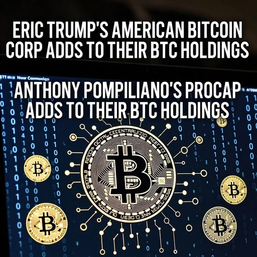 Eric Trump’s Company Adds $38M in Crypto Amid Volatility