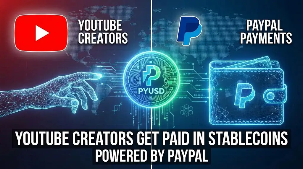 YouTube : US Creators Can Now Cash Out in Stablecoins Through PayPal 14 YouTube : US Creators Can Now Cash Out in Stablecoins Through PayPal