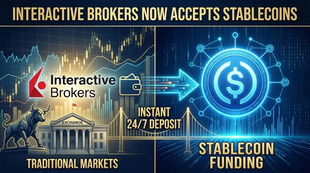 Interactive Brokers Clients Can Now Fund Accounts via USDC