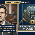 Crypto Promoter "Bitcoin Rodney" Hit with New Tax Charges: Faces Up to 20 Years in Prison